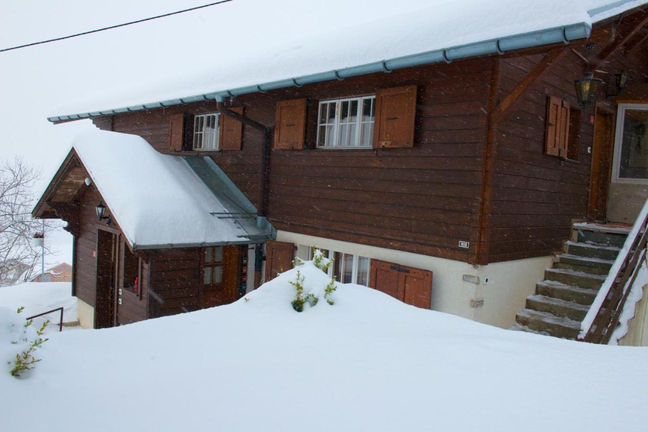 Studio Avec Sauna - 300M Des Pistes Leysin Bagian luar foto